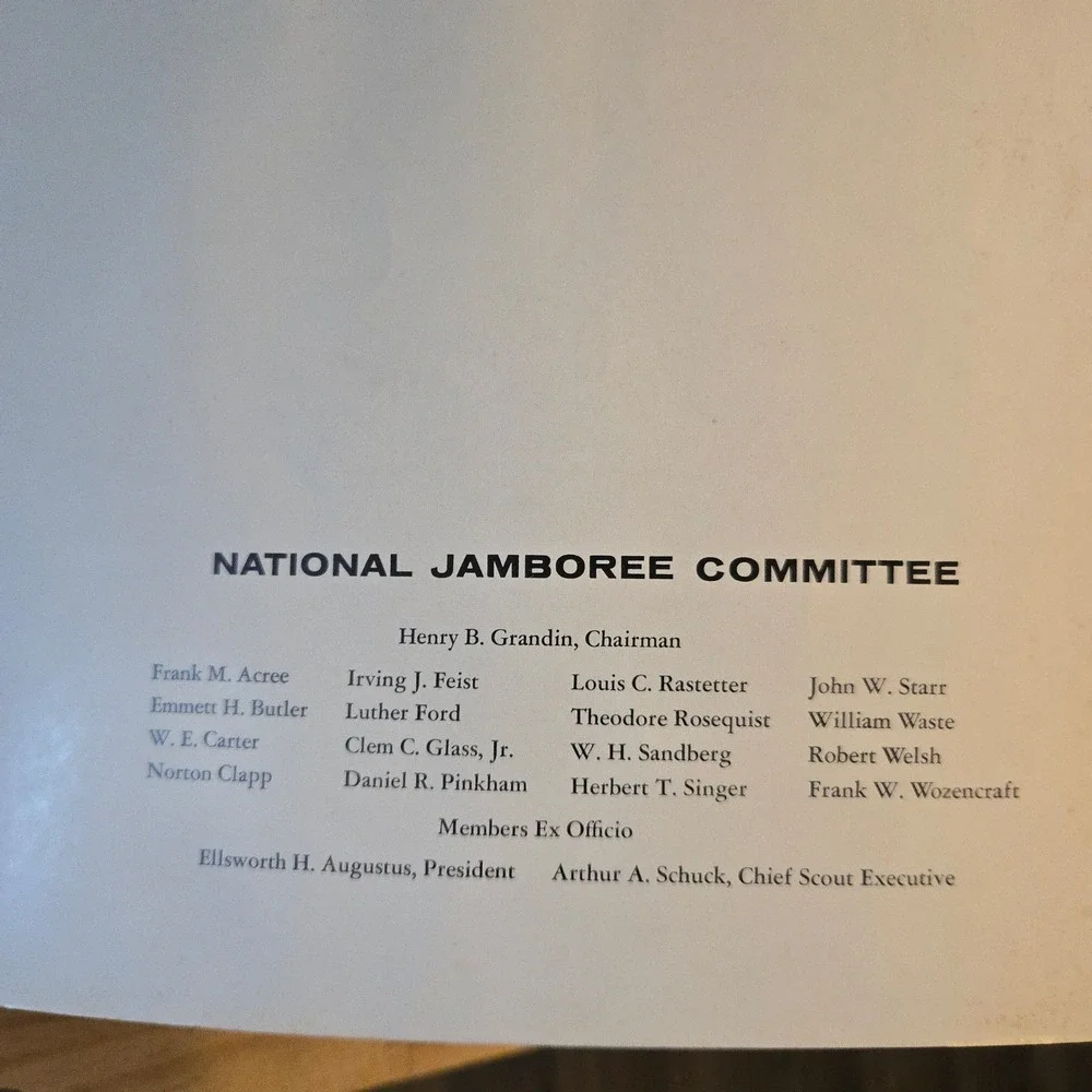VTG 1960 BSA Jamboree Book Boy Scouts Of America Jubilee 50th Aniv. Colorado USA